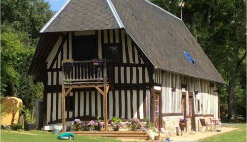 Loue belle maison normande de caractere 90m² 2 ch a 8 mn de la sortie A13 Deauville