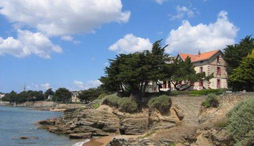 Loue appartement dans une villa - 5 couchages - Pornic (44)