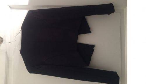 Veste courte Héroïnes noire neuve avec étiquette modèle Penne 38/40