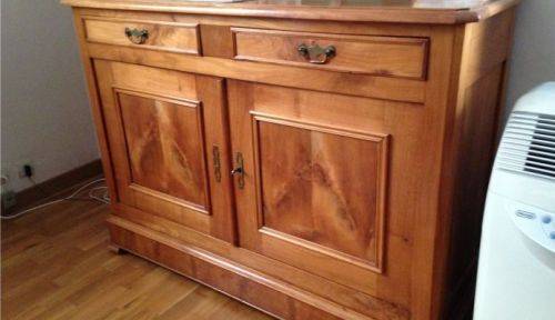 Buffet bas en merisier blond