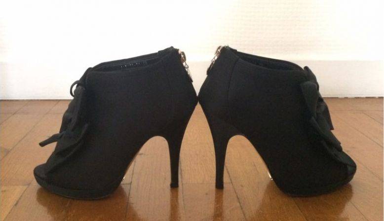 Bottines peep toes Alannah Hill (Australie) - Taille 37