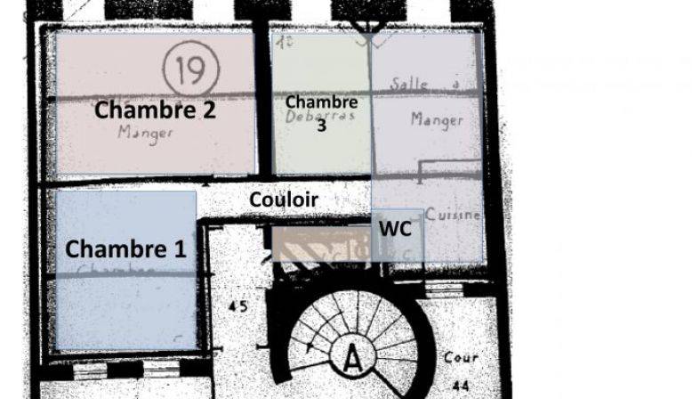 Loue T4 60m² Bordeaux - cours Victor Hugo