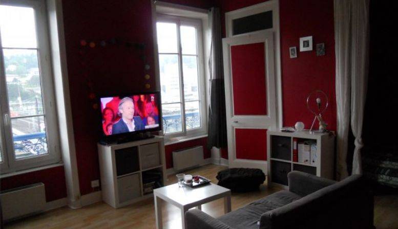 Vends T1 bis 40m² - Lyon 2ème, quai rambaud
