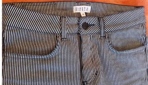 Pantalon slim rayé Claudie Pierlot T34-14ans