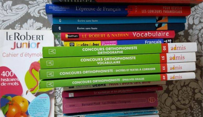 Vends livres VUIBERT orthographe vocabulaire dictées épreuves orales