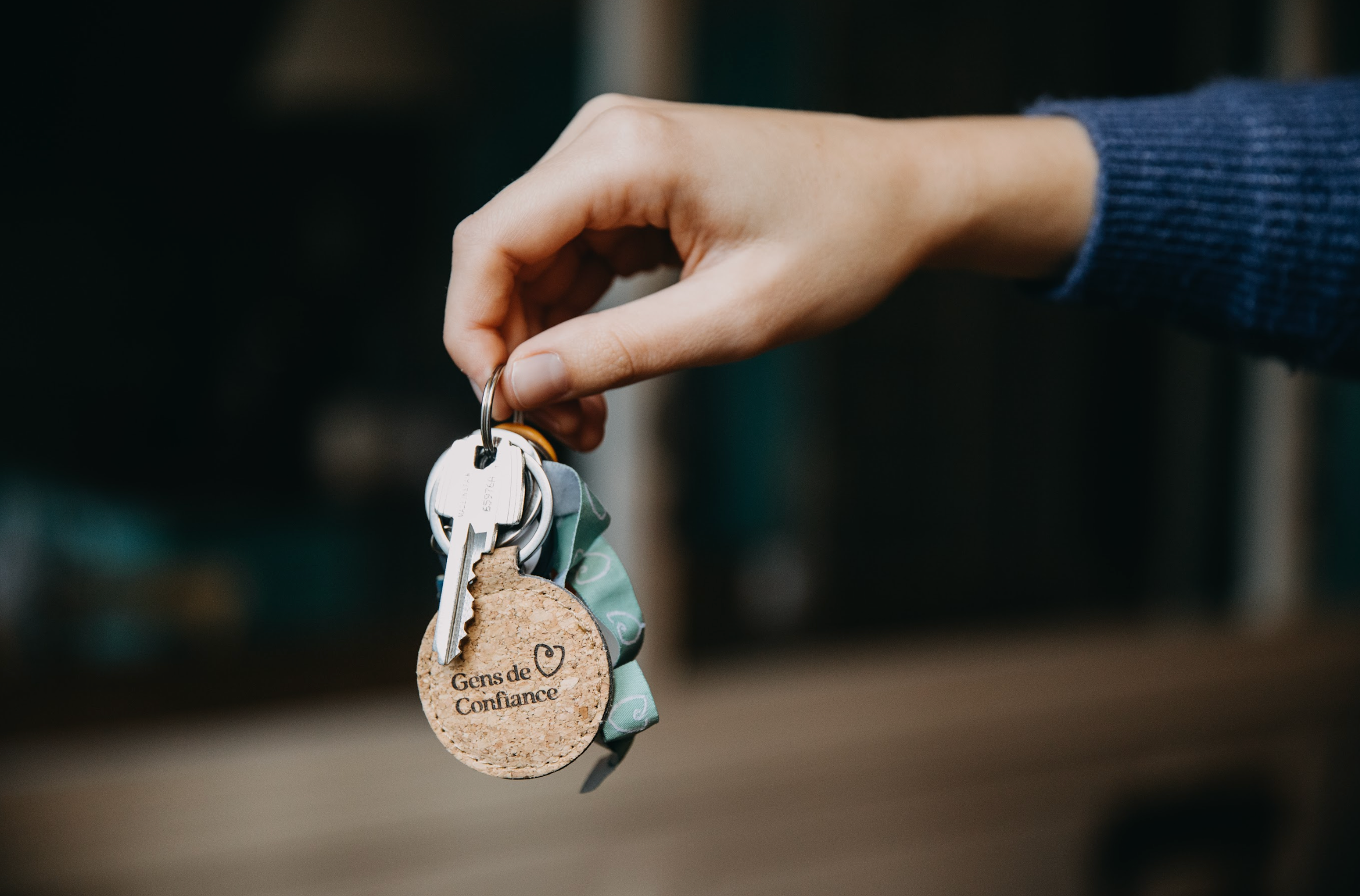 Illustration de clés symbolisant la remise des clés
