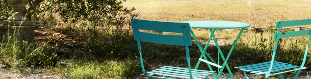Table de jardin