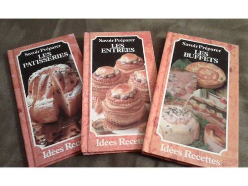Vends lot de 2 livres de cuisine collection "Savoir Préparer"