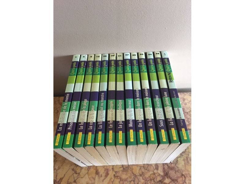 Série de livres collection "chair de poule"
