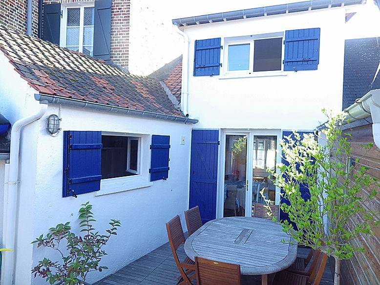 Loue maison typique de pêcheur - 6 couchages, 3 chambres - 80m de la Baie de Somme au Crotoy (80)