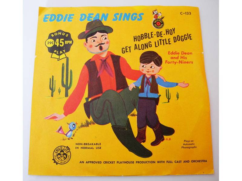Vends Disque Vinyle 45 Tours : Hobble-de-Hoy Get Along Doggie
