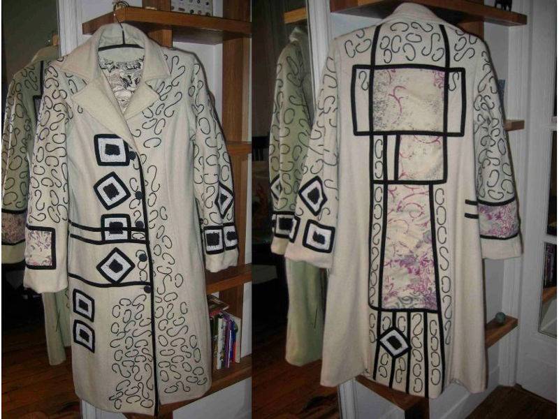 Manteau blanc Alison White - taille M