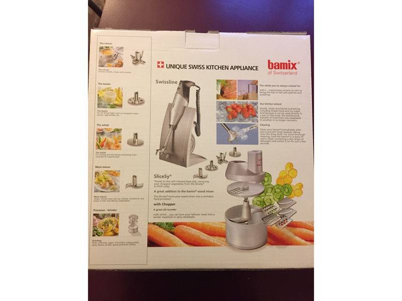 Coffret BamixBox SwissLine rouge