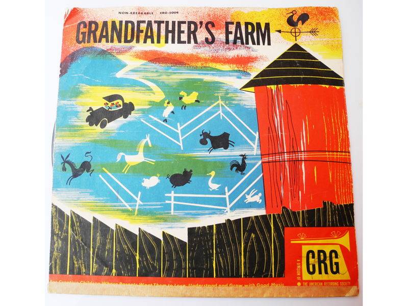 Vends Disque Vinyle 78 Tours CRG - Grandfather’s Farm