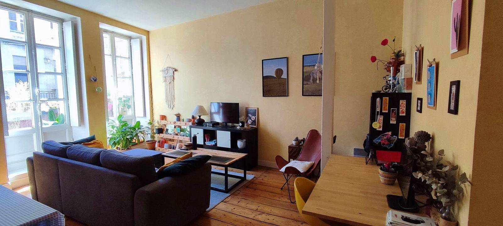 Location Bordeaux (rue Ste Catherine), T2 64m² très lumineux