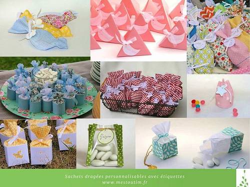 Propose confection sachets dragées/bonbons