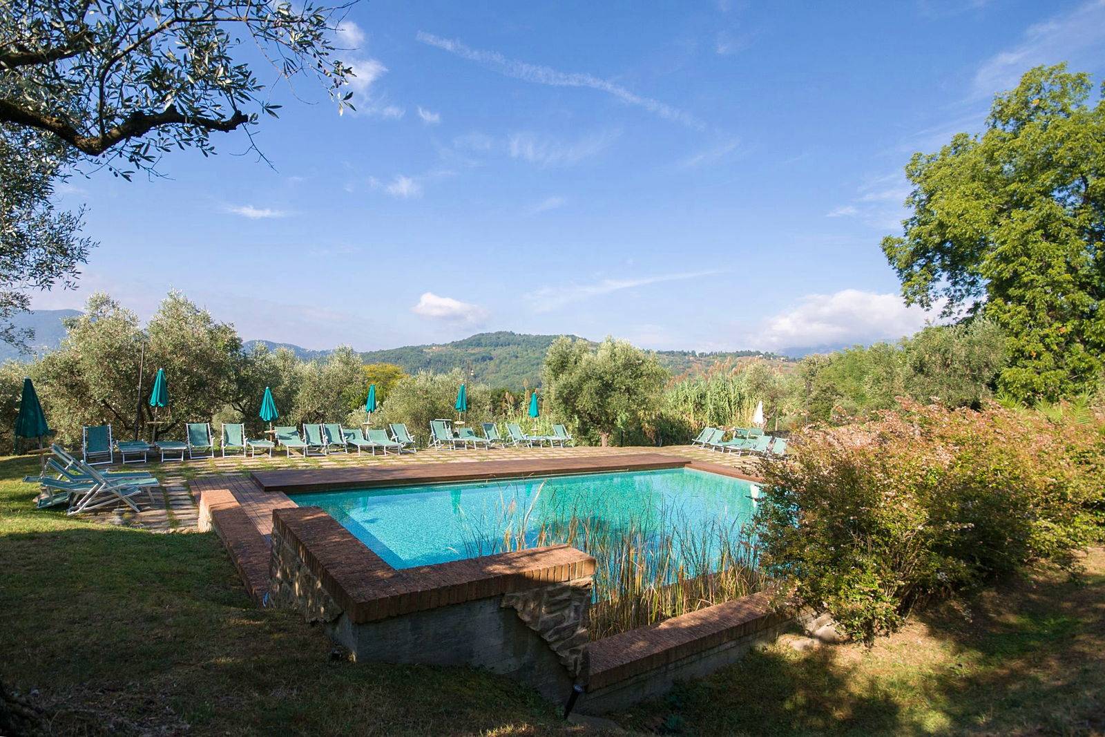 Loue gites de charme avec piscine partagée en Toscane, 1 à 4 chambres - 2 à 8 couchages - Lucques (55)