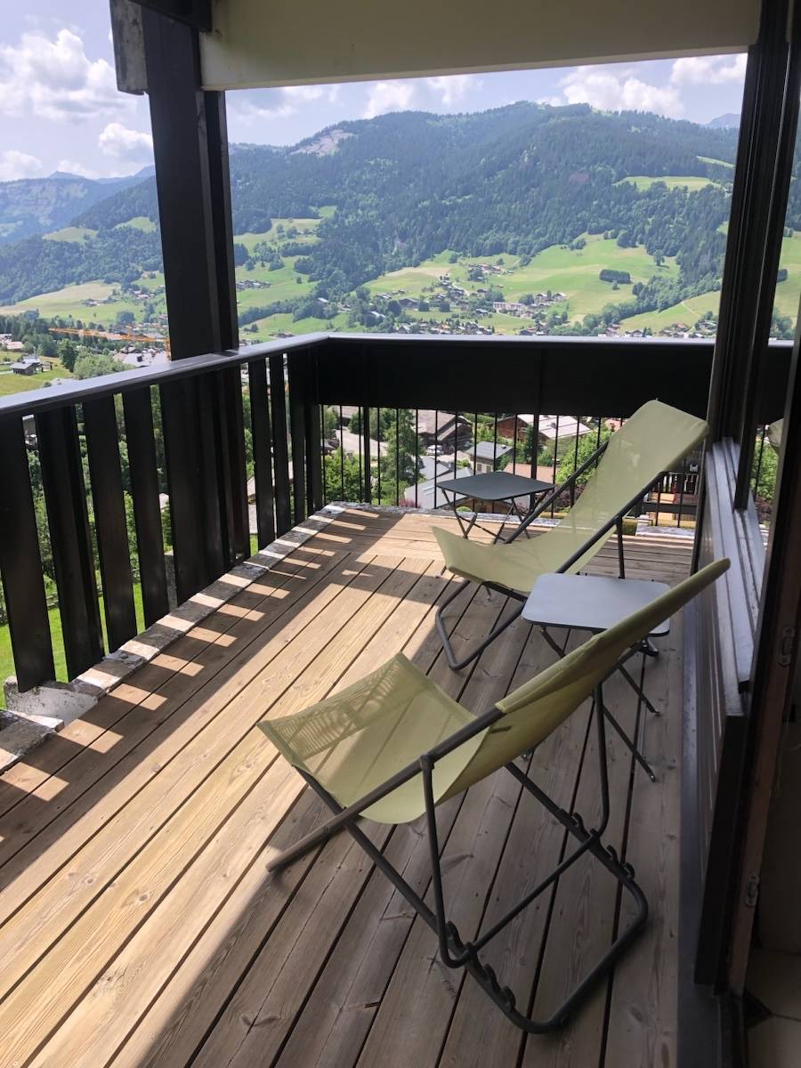 Loue appartement de charme, vue exceptionnelle, à 2 pas des pistes - 2 chambres, 5 couchages