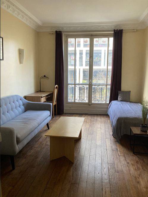 Loue T2 meublé - 48m² pour colocation étudiante - Paris 16ème Sud