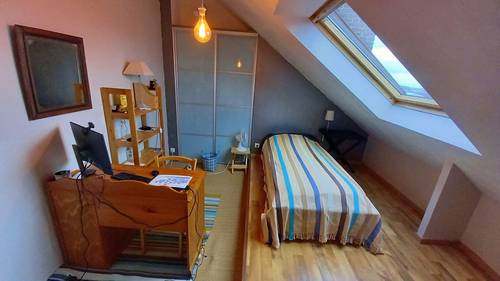 Propose chambre meublée 14m² en colocation chambre centre de Rouen, disponible de juin à fin août 2025