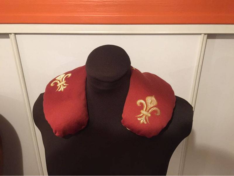 Vends Bouillotte -Tour de cou Rouge