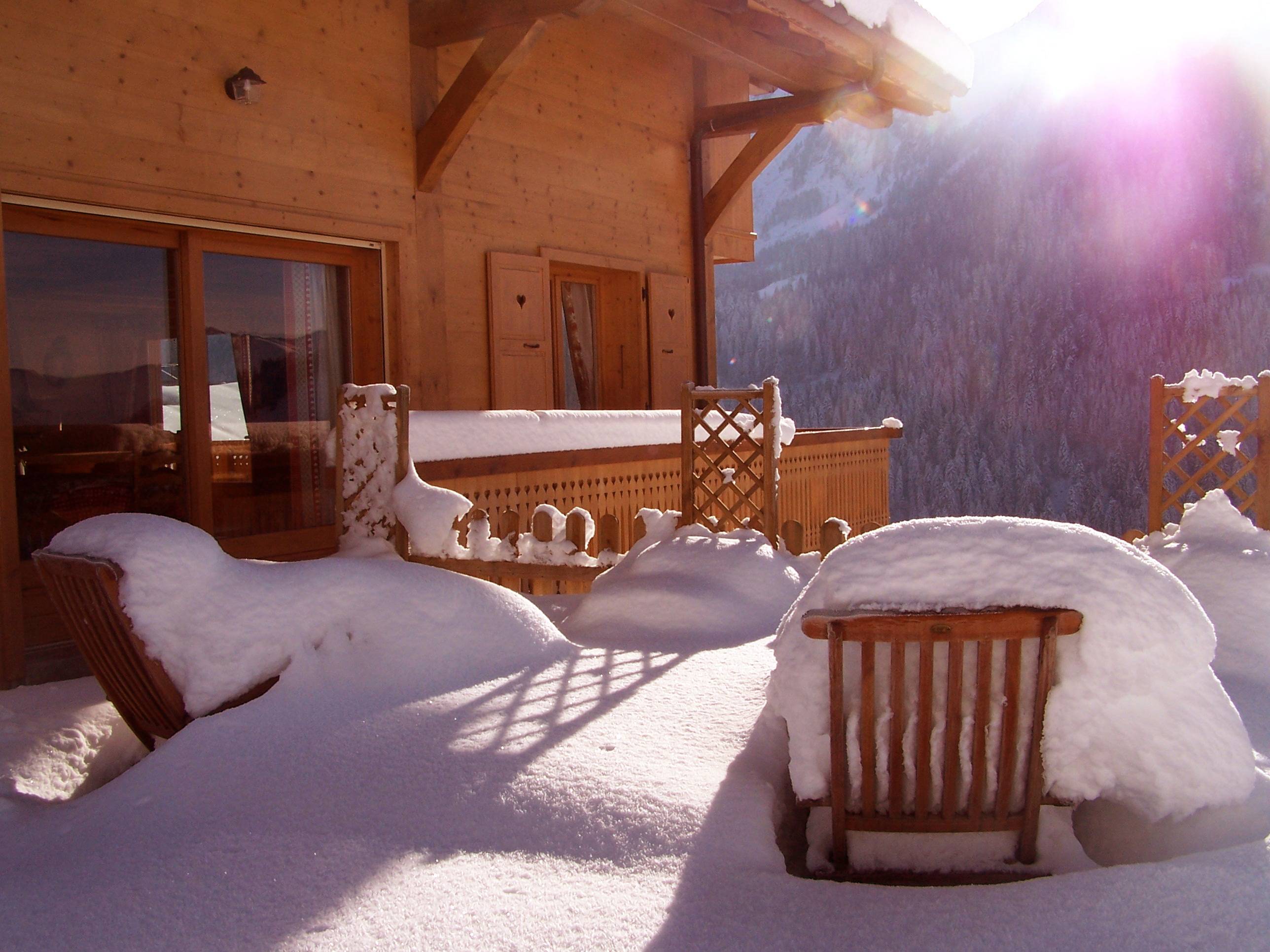 Loue chalet, été/hiver, proche remontées, calme, vue exceptionnelle - Châtel (74) - 6 chambres
