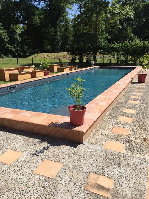 Loue grange rénovée dans Domaine avec piscine 16X4, Arjuzanx, Morcenx-la-Nouvelle (40) 8/10 couchages