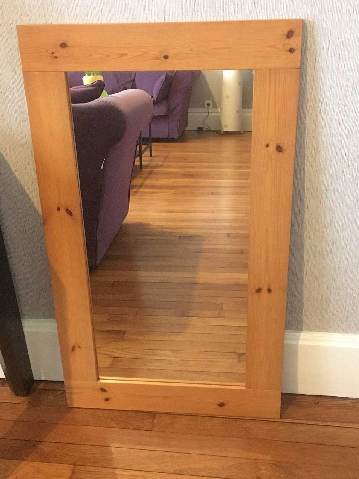 Miroir en pin