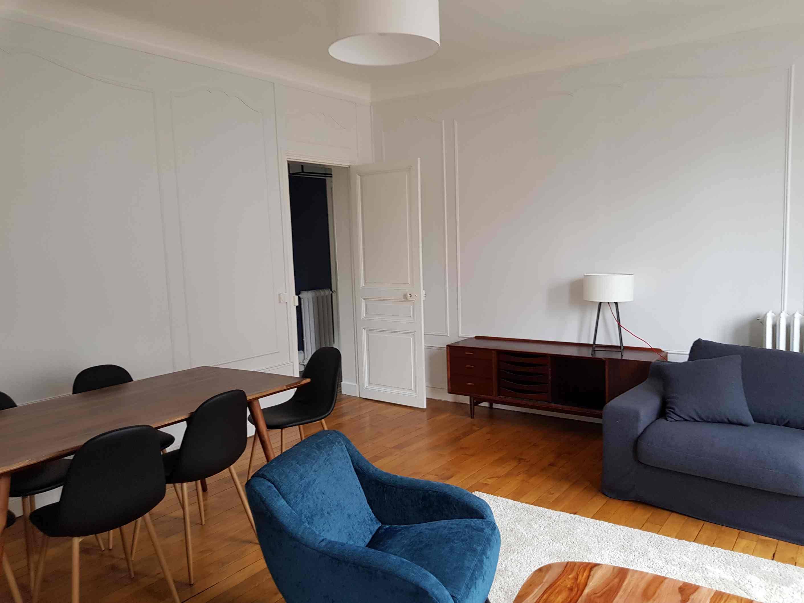 Loue appartement 69m² hyper centre 3 pièces, 2 chambres