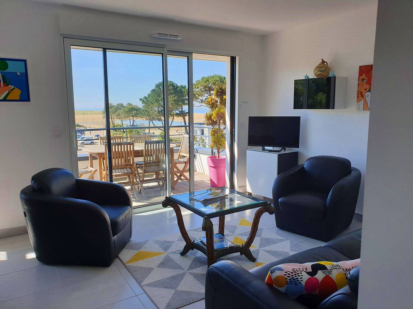 Loue appartement neuf vue mer à Guidel-Plages - 7 couchages