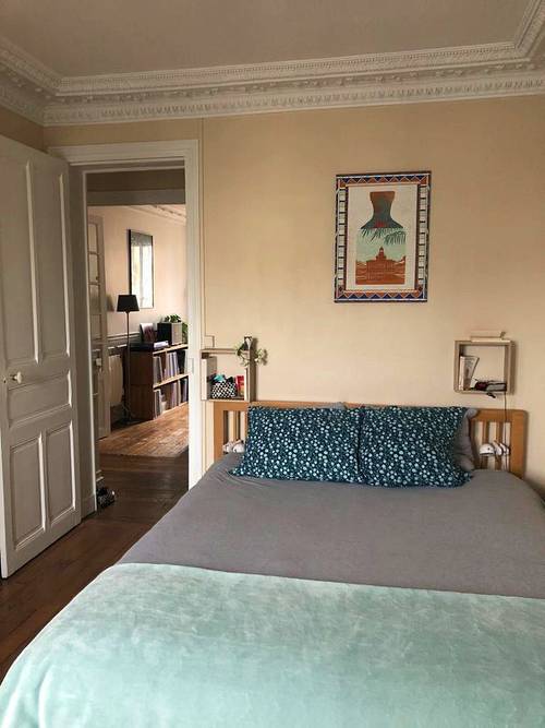 Loue appartement ancien 53m², 1 chambre, Boulogne (92), Métro L10 80m