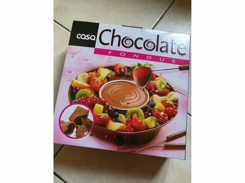 Vends fondue chocolat électrique CASA, NEUVE