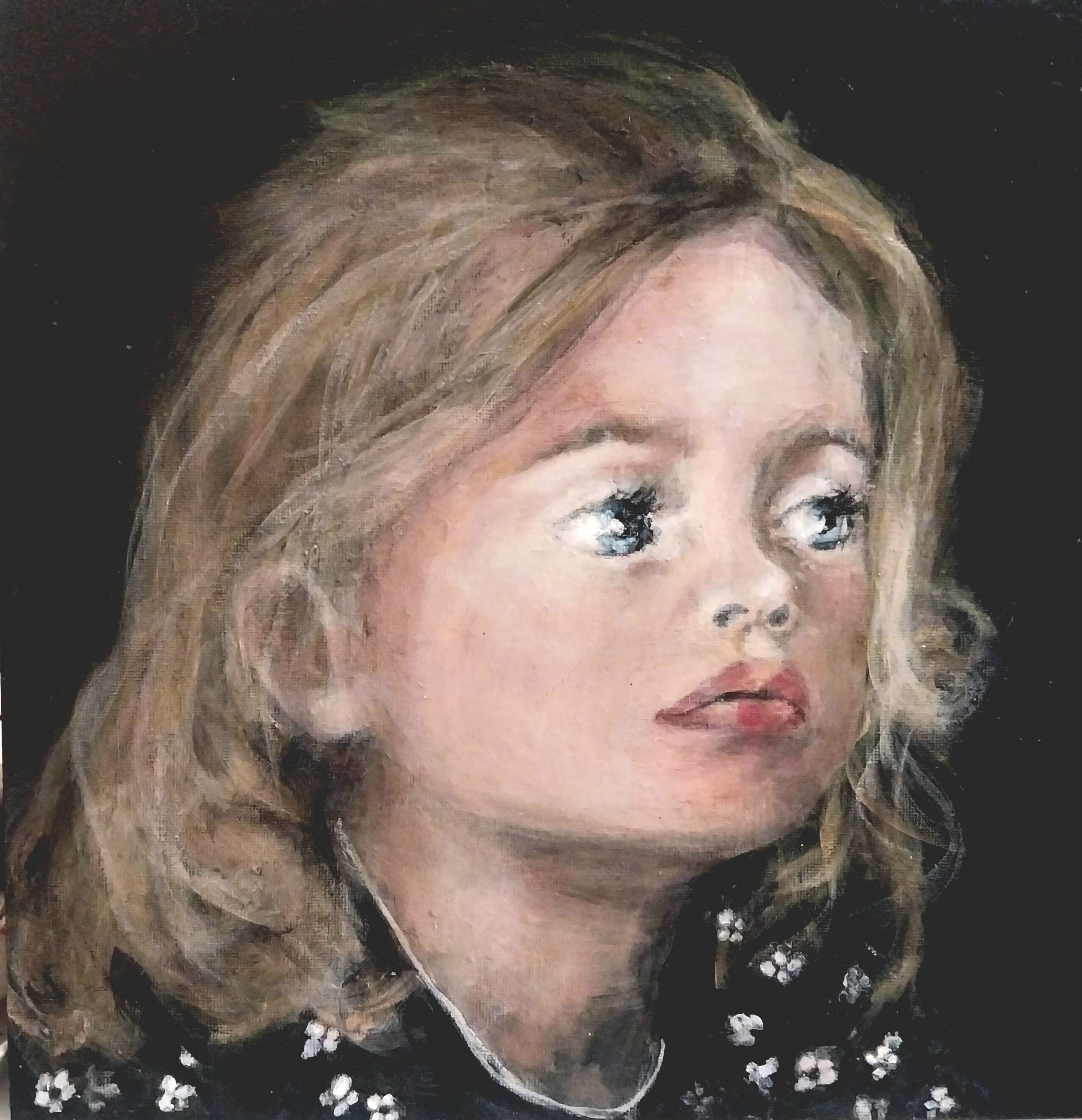 Propose Cours de portraits ou commandes de portraits d’après photos à l’huile ou à l’acrylique