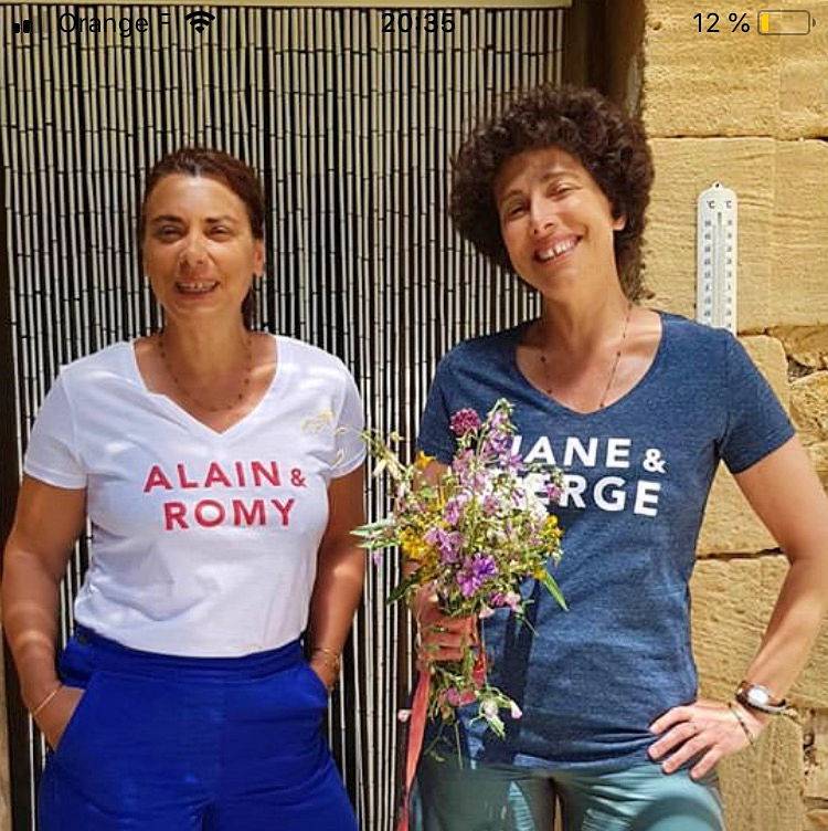 Sandrine & Sophie.