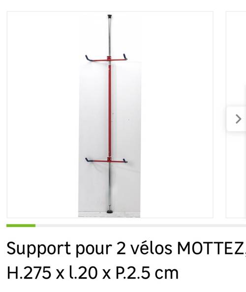 Vends Porte vélos Mottez