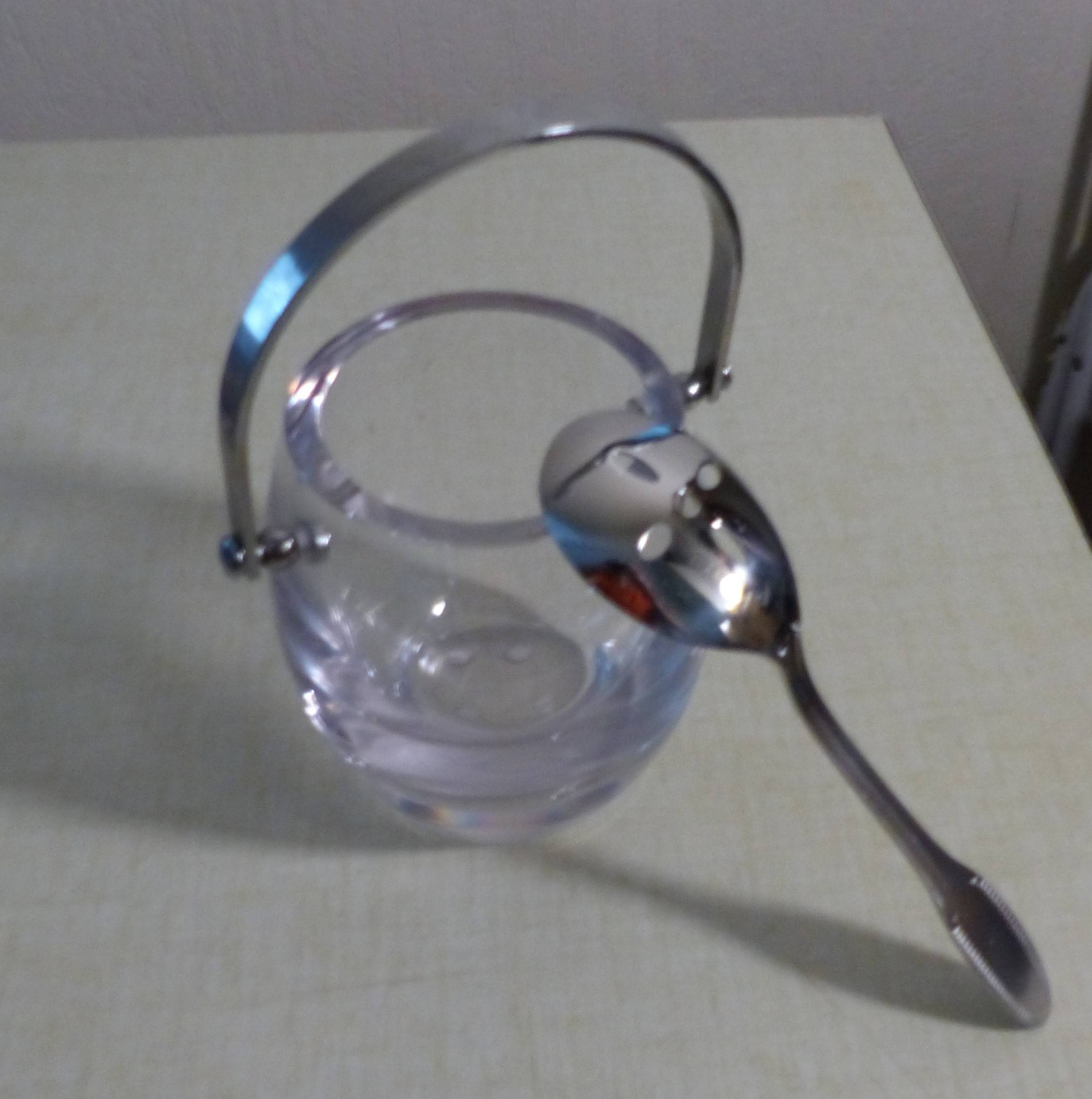 Seau à glace en cristal