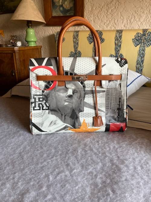 Sac plastifié impression New York