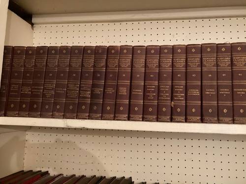 Vends collection de livres anciens anglais