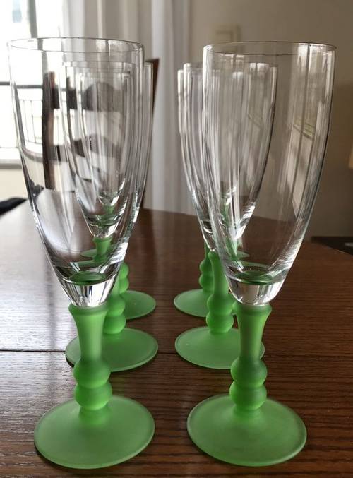 Lot de 6 flûtes à champagne