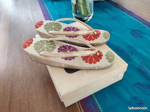 Sandales Geta Japonaises vintage