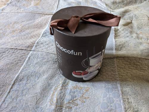 Service à fondue au chocolat