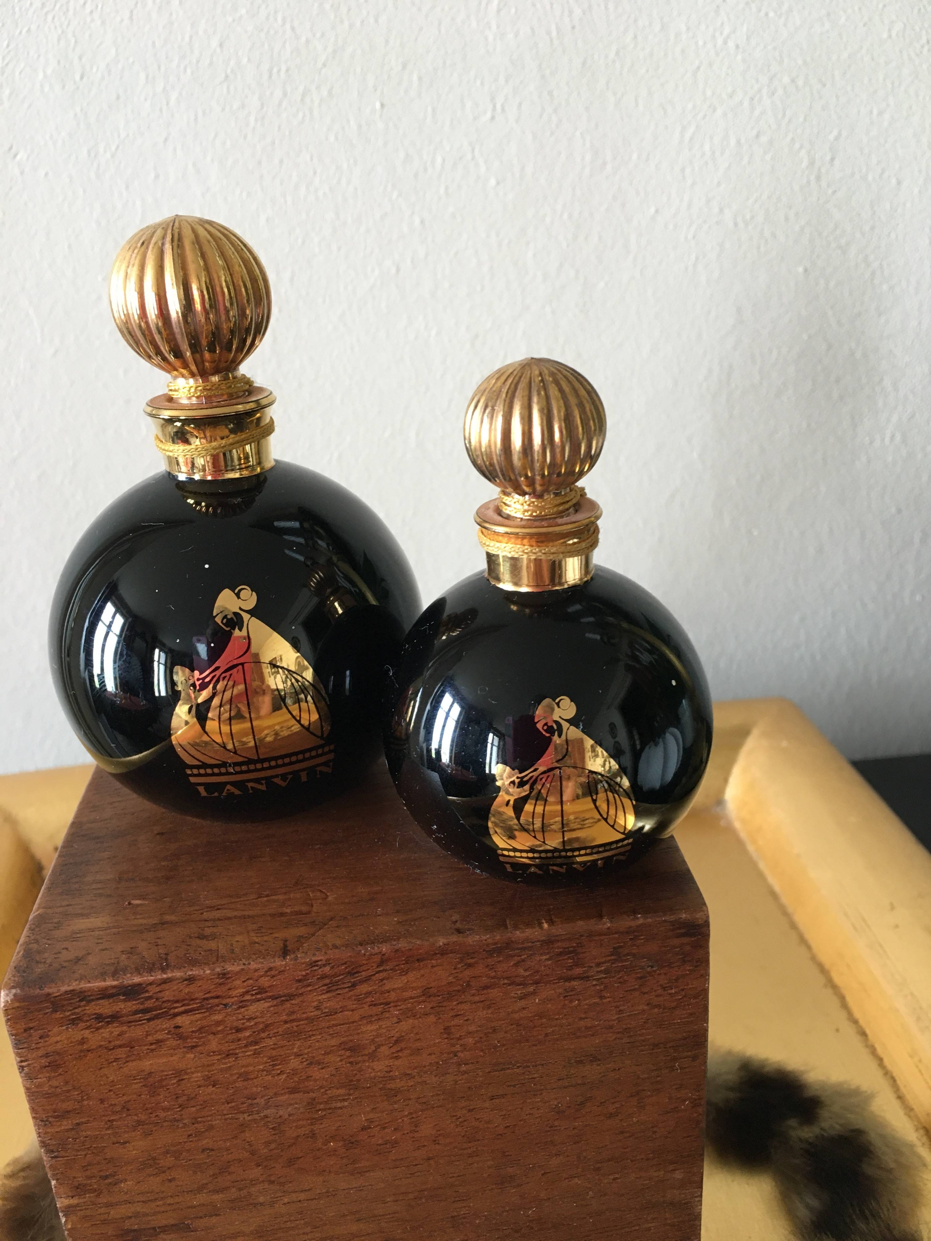 Boules Noires Lanvin 15 et 30 ml. Excellent état