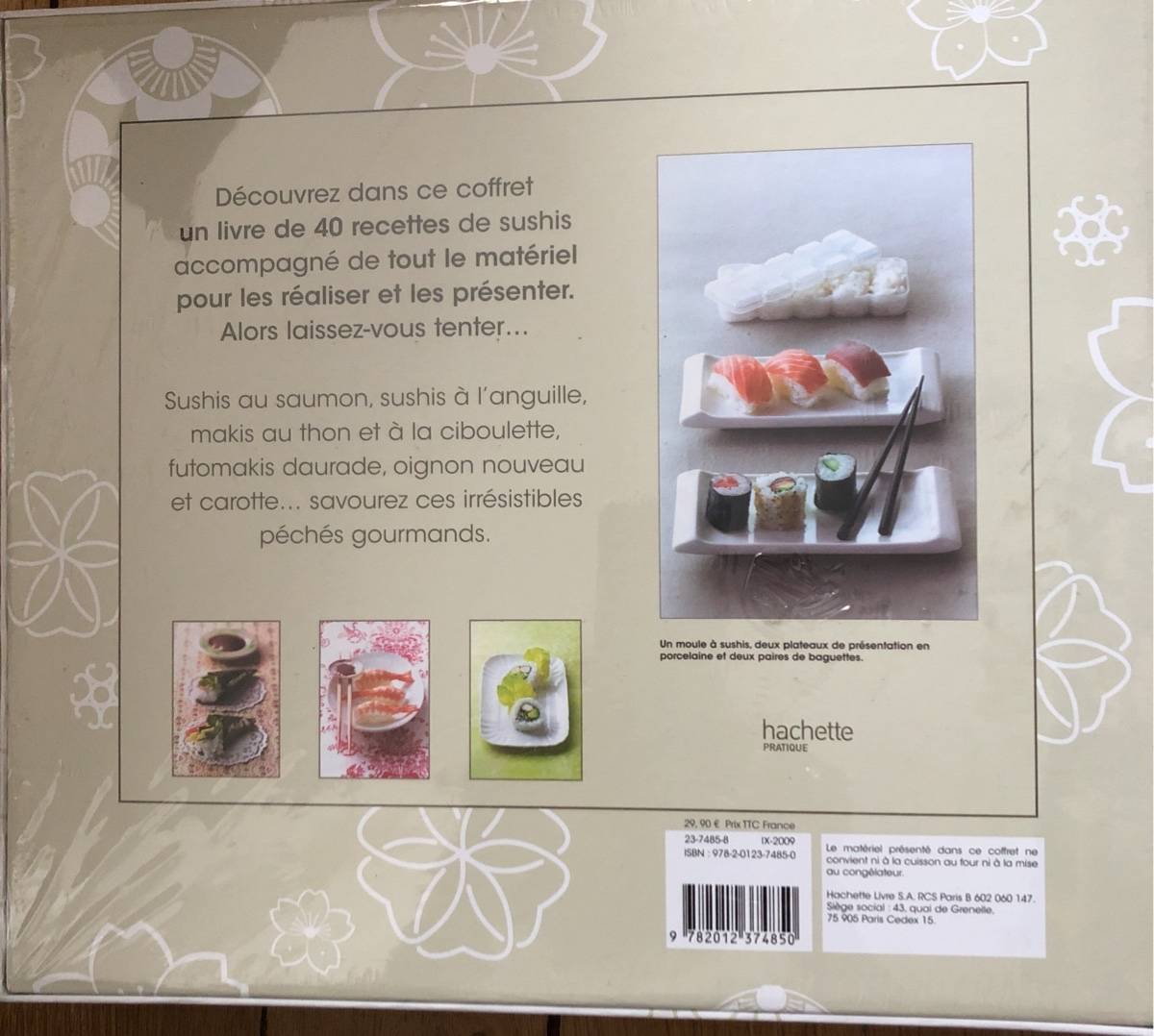 Coffret Préparation Sushis Neuf