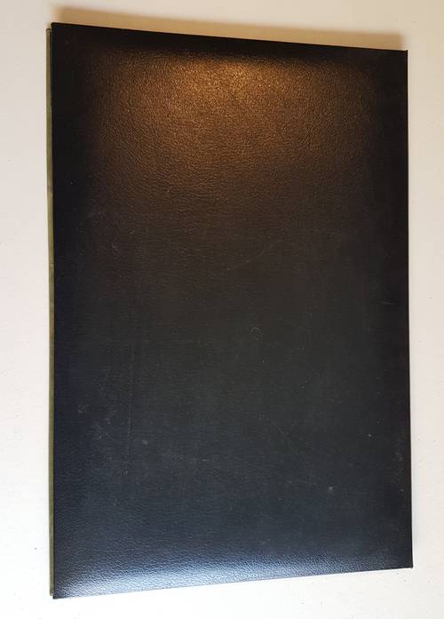 Sous-main de bureau en cuir