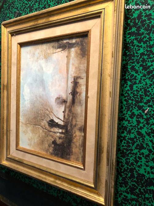 Vends reproduction d’un tableau paysagé