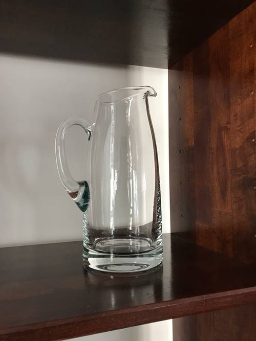 Carafe d’eau en verre 2 litres