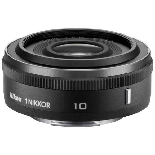 Nikon 1 NIKKOR 10mm f/2,8 Objectif - Noir pour Nikon 1 AW1