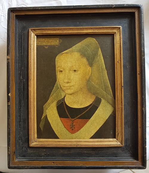 Très belle reproduction peintre flamand