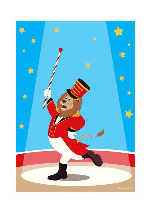 Affiche Monsieur Loyal - 21x29.7 cm