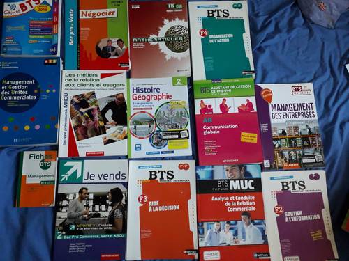 A vendre livres scolaire tous les niveaux + STMG + pour révision bac